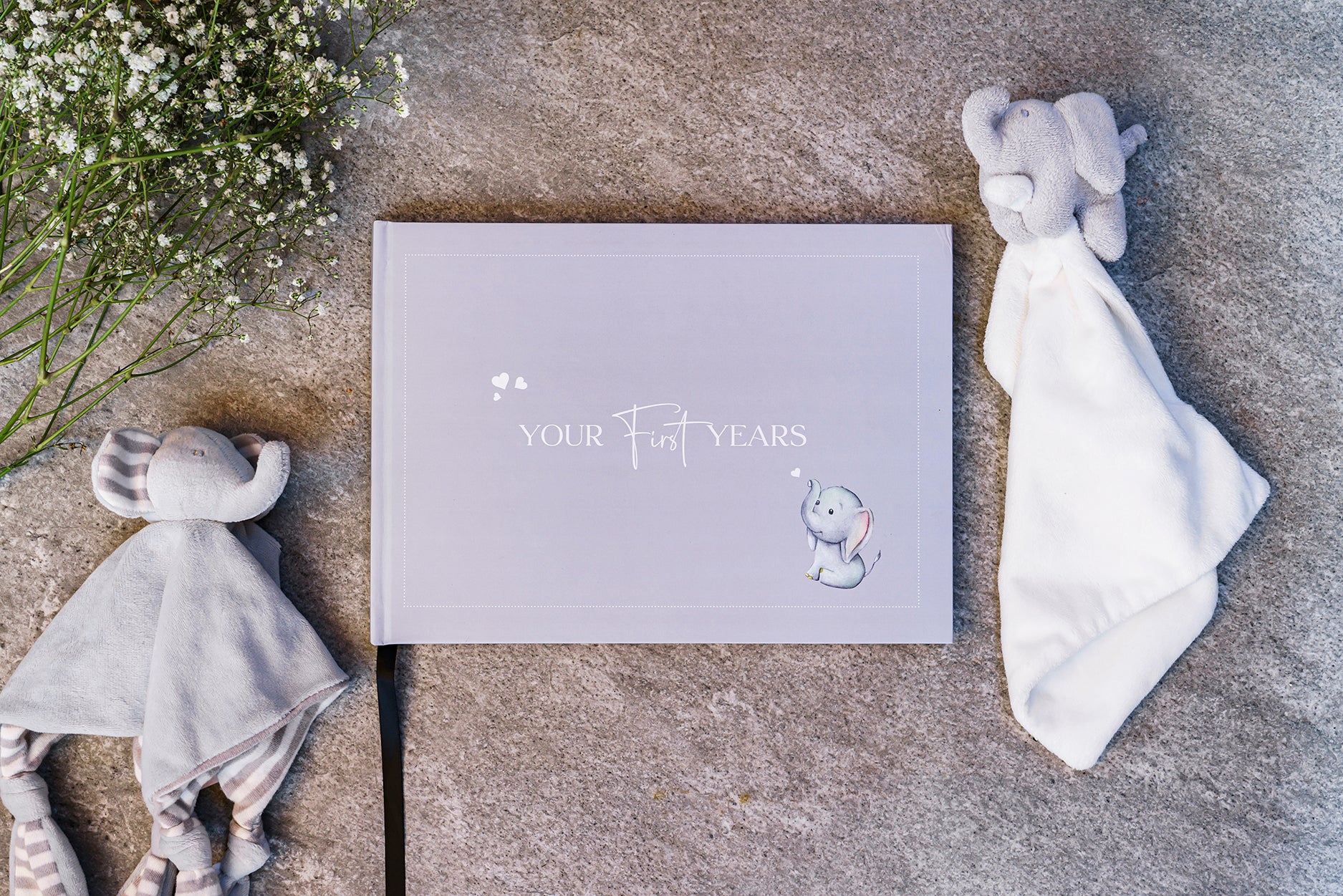 Baby Memory Book Elephant