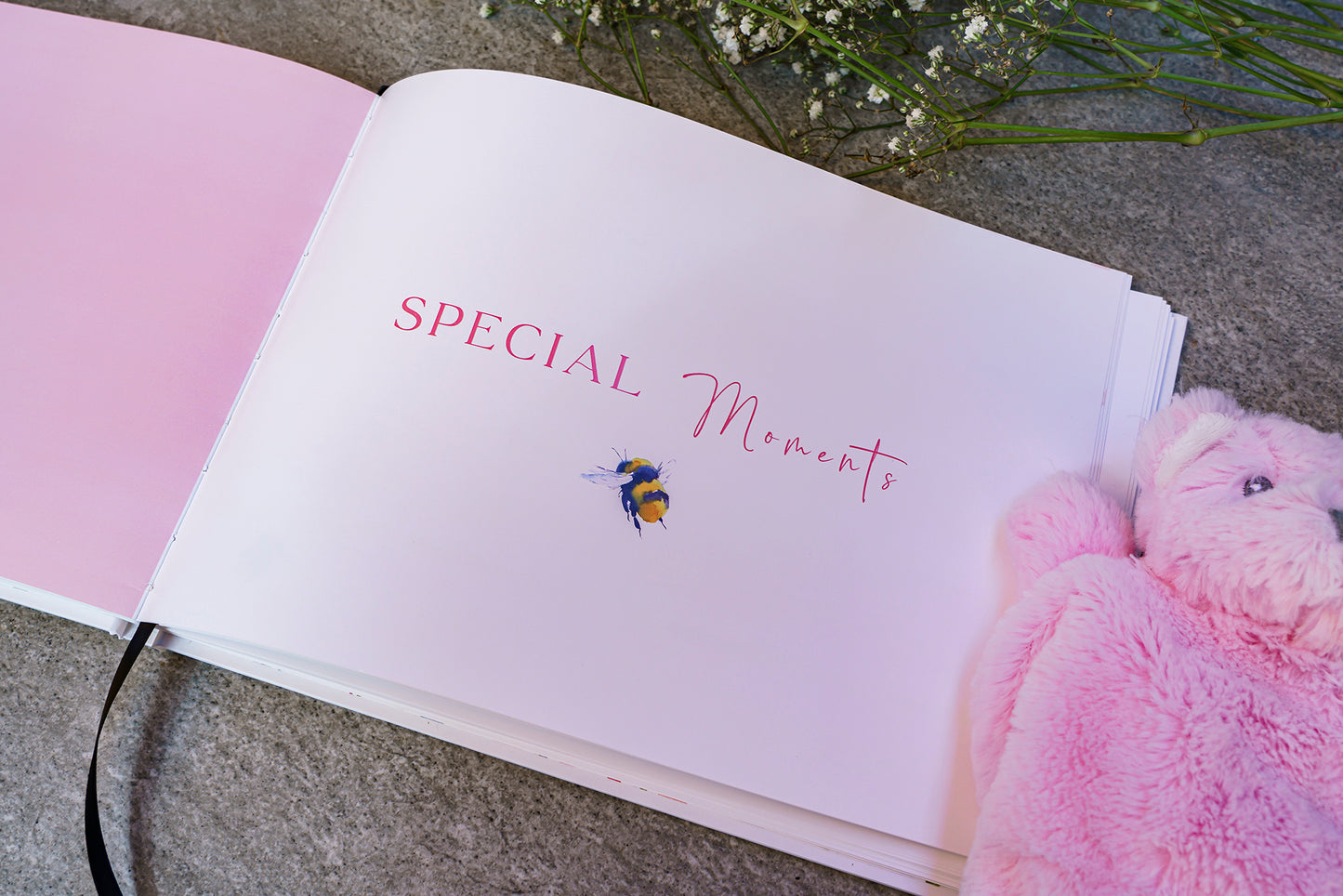 Baby Memory Book - Bee