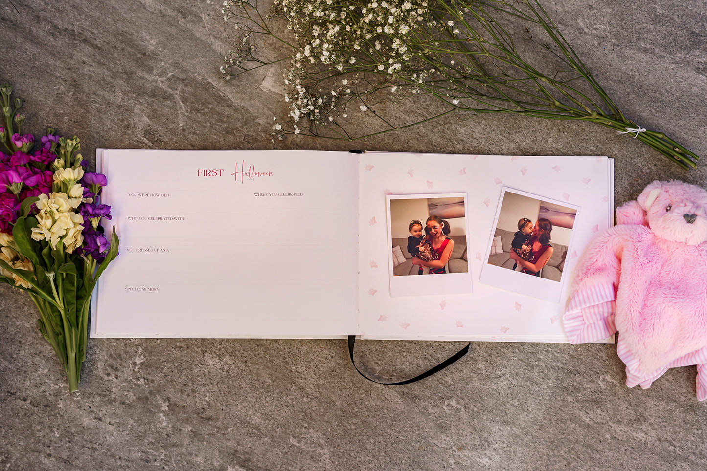 Baby Memory Book - Bee