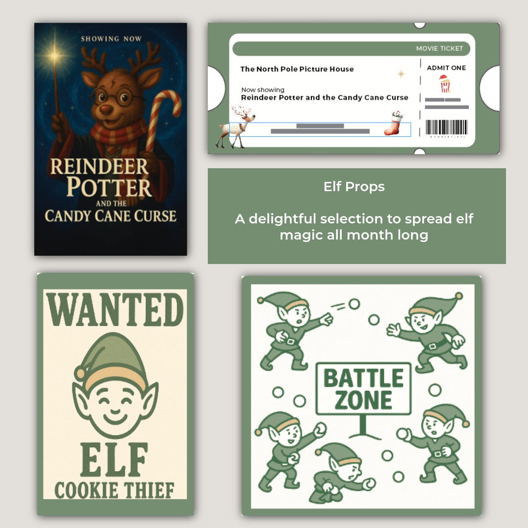 Elf on the Shelf – 24 Day Planner (Father Christmas Edition)