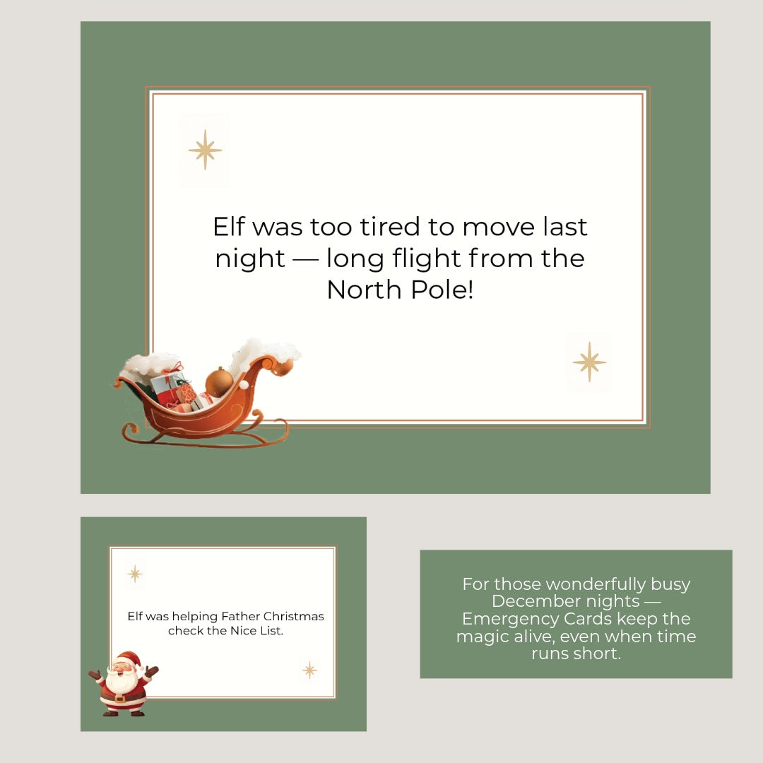 Elf on the Shelf – 24 Day Planner (Father Christmas Edition)