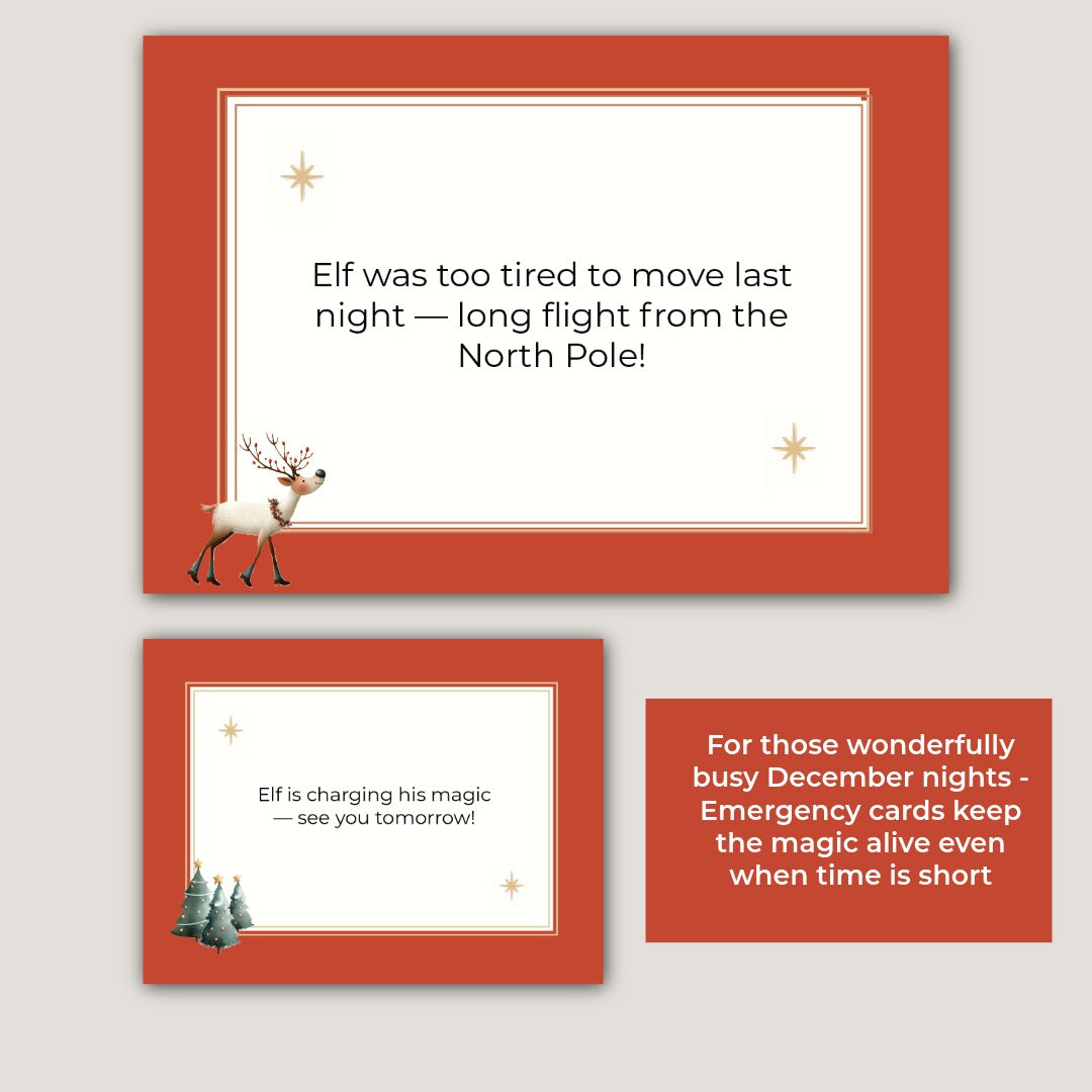 Elf on the Shelf – 24 Day Planner (Santa Claus Edition)