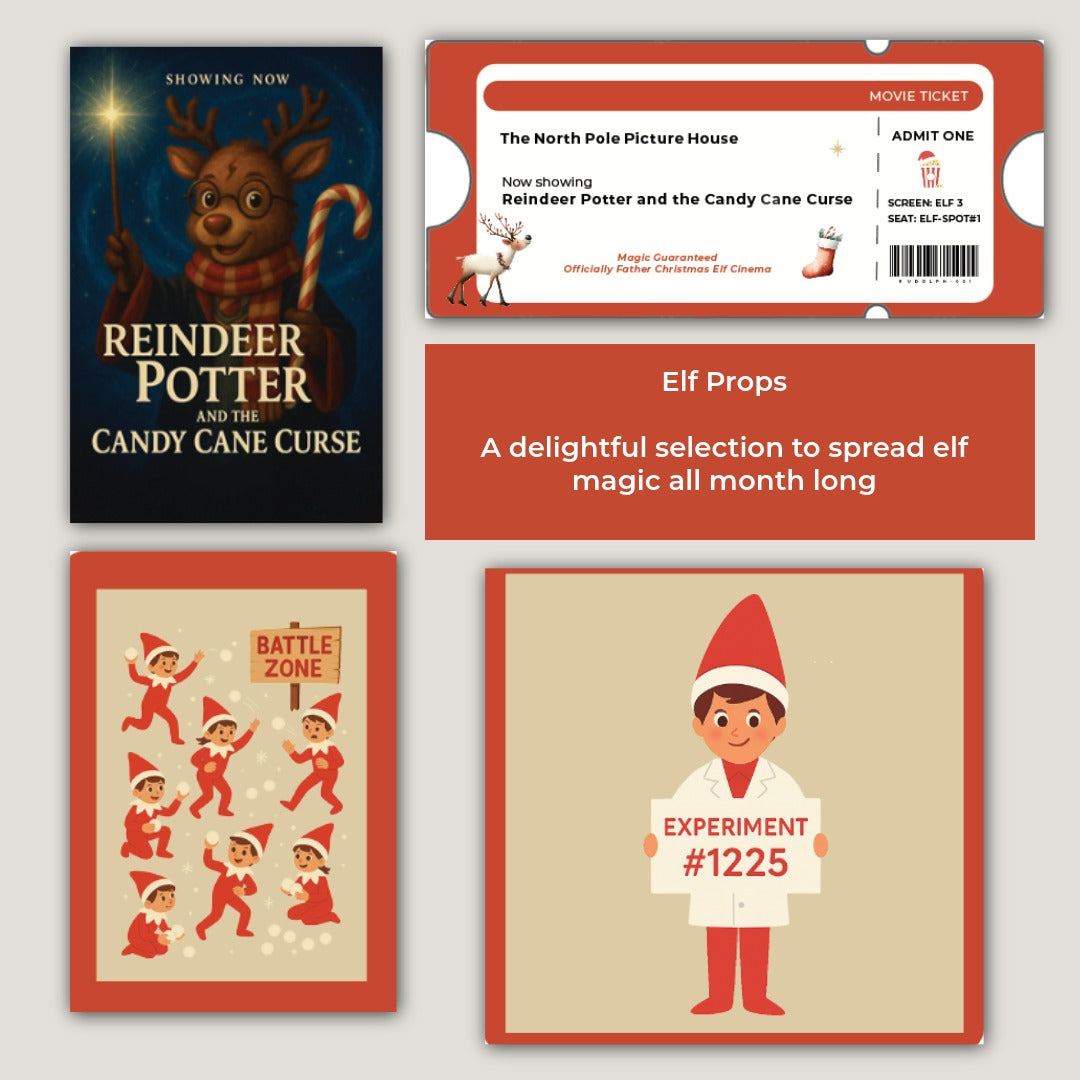 Elf on the Shelf – 24 Day Planner (Father Christmas Edition)