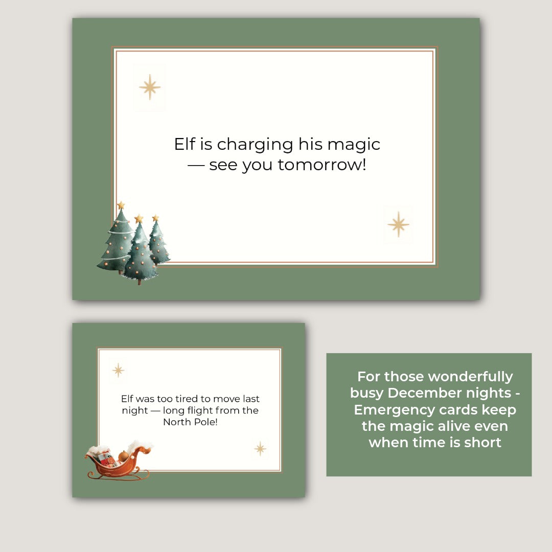 Elf on the Shelf – 24 Day Planner (Santa Claus Edition)