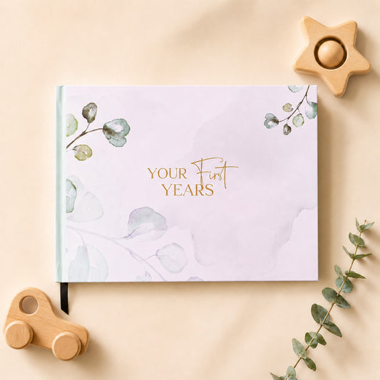 Botanical Baby Memory Book: First Year Keepsake Album