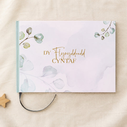 Welsh Baby Memory Book – Botanical Keepsake Journal | Pregnancy to Age 5